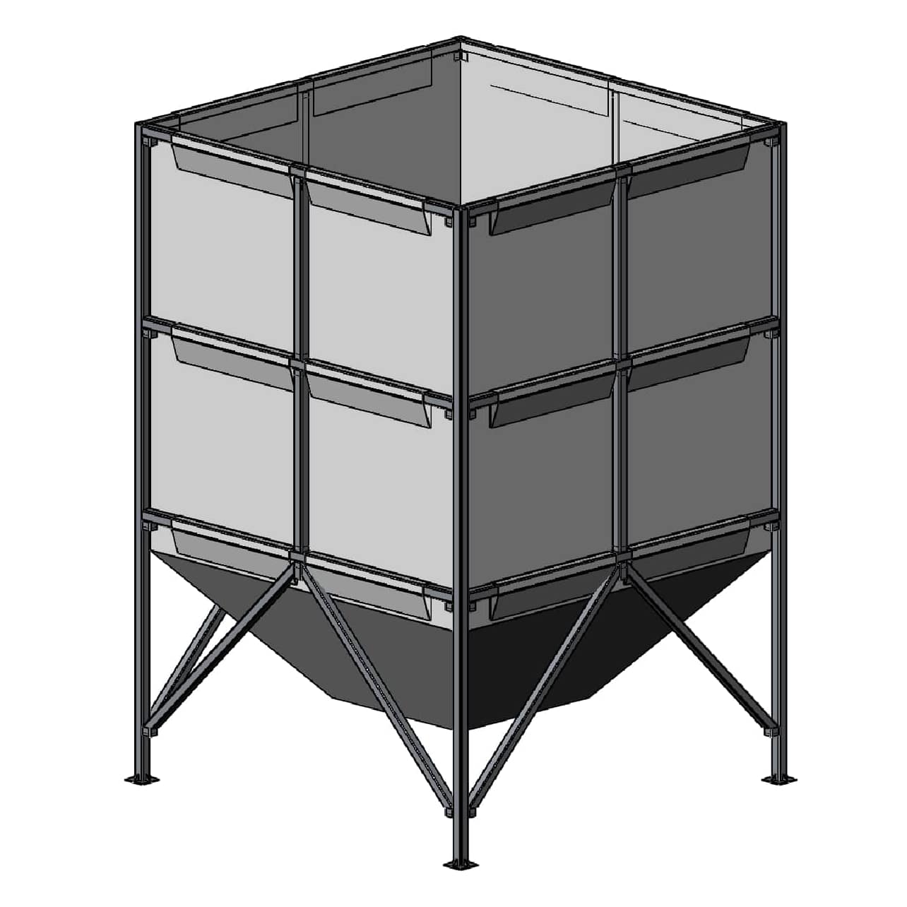 Тканевый силос до 30 тонн