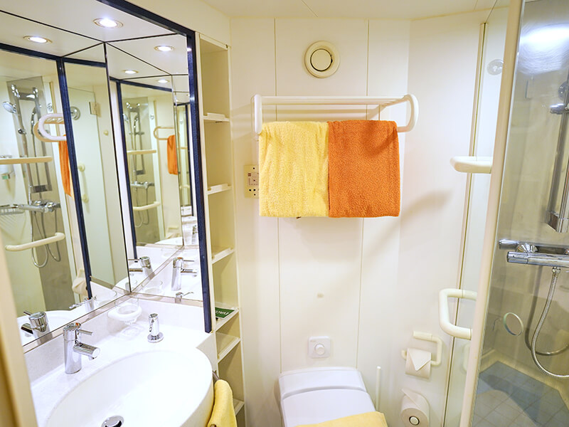 Санузел в каюте