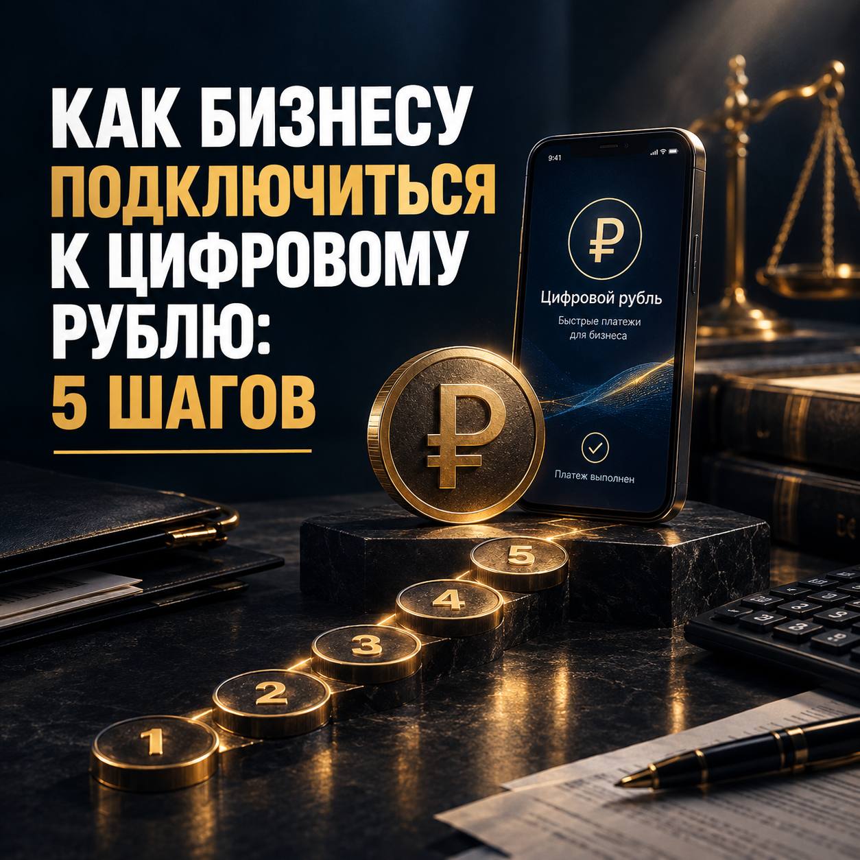 Как бизнесу подключиться к цифровому рублю