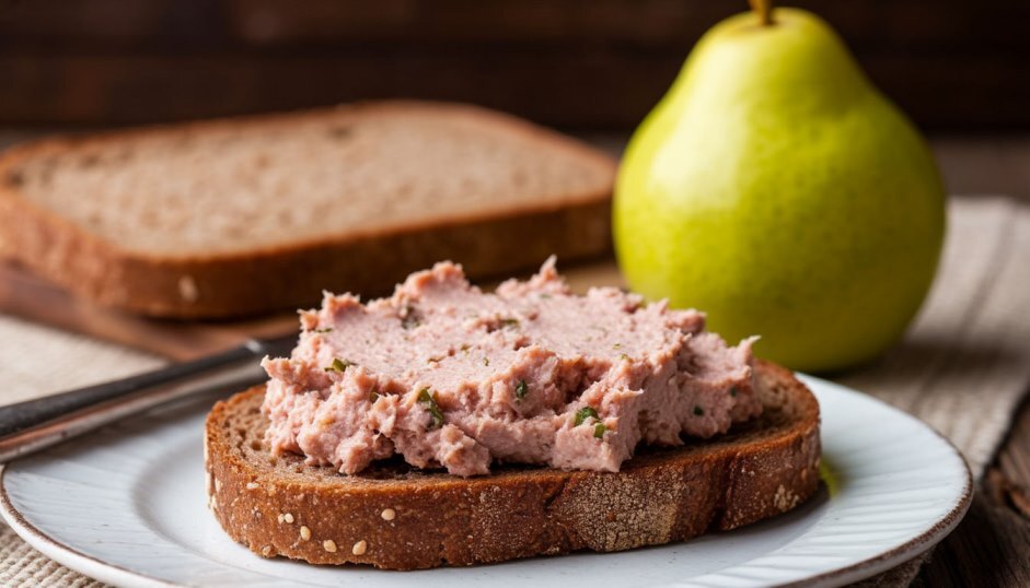 Паштет из мяса индейки с грушей