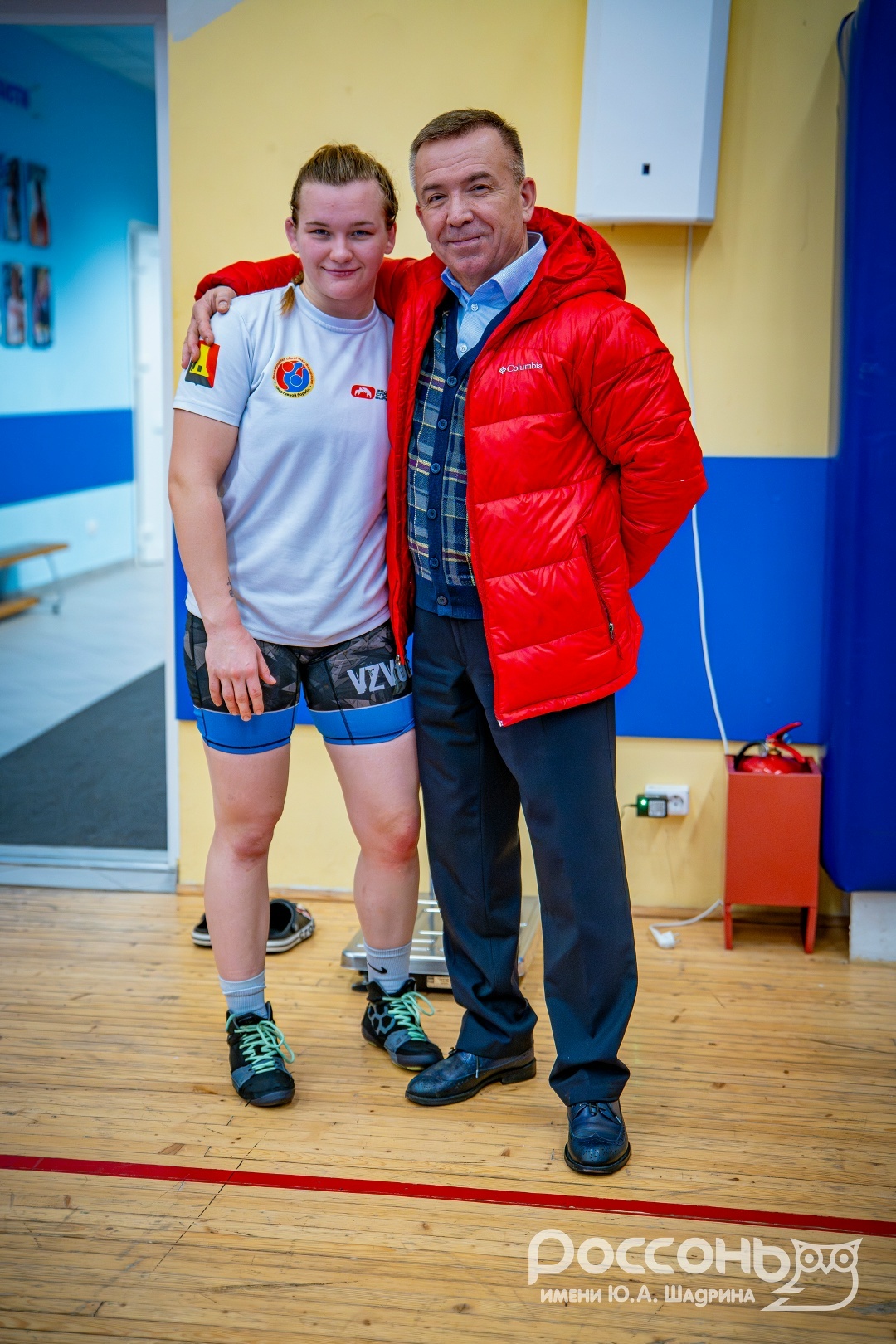Владимир Викторов директор ГБУ ДО ДООЦ «Россонь» им. Ю.А.Шадрина, Екатерина Порамонова мастер спорта по вольной борьбе и член сборной России юниорок до 21 года