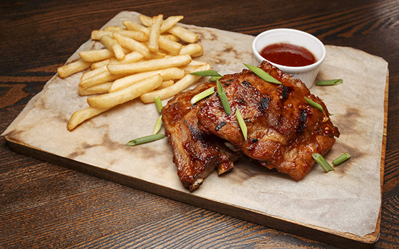 Ребрышки гриль