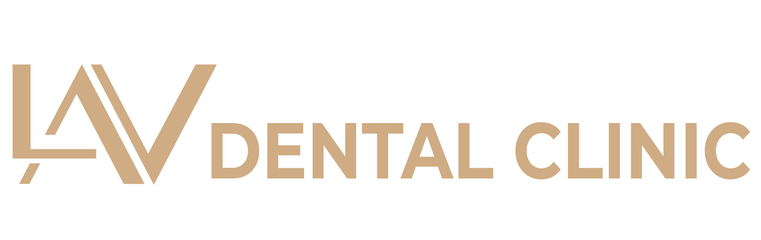 LAV Dental Clinic — логотип премиальной стоматологической клиники