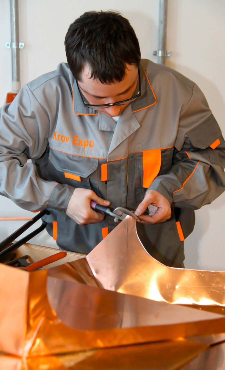 Монтаж медной кровли | KrovExpo™ с 2005 года