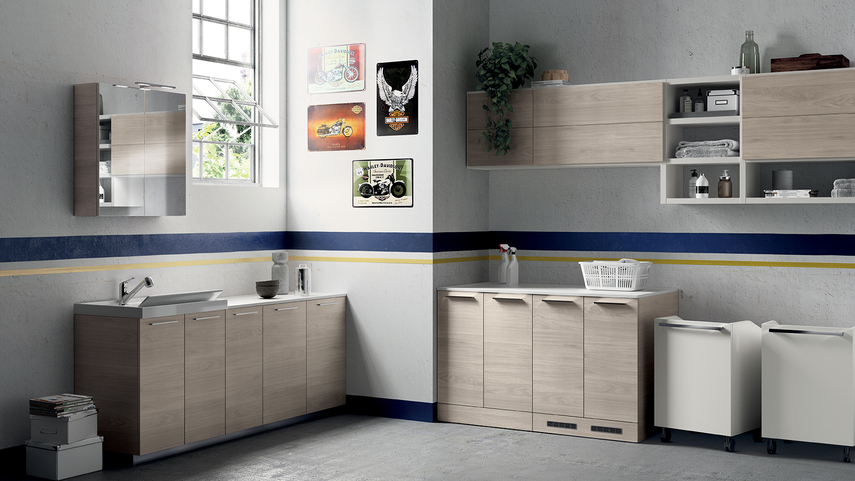 Мебель для ванны scavolini