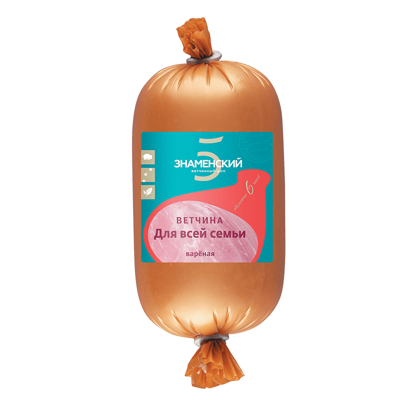 Ветчина Для всей семьи - Знаменский ветчинный дом
