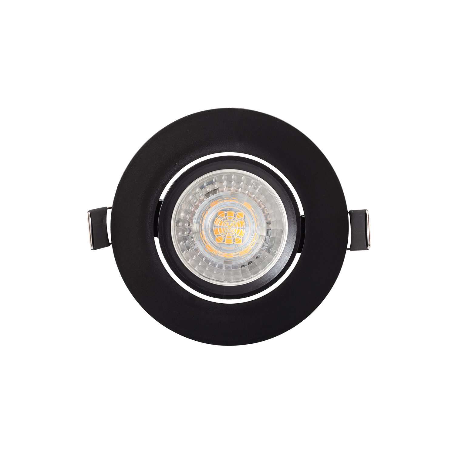 Встраиваемый светильник GU5.3 LED черный пластик Denkirs DK3020-BK DK3020-BK