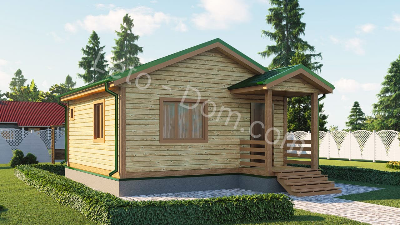 дом из бруса