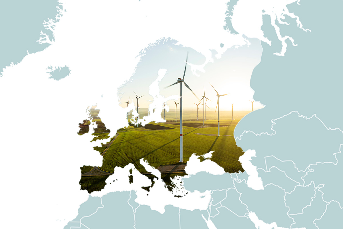europe hydrogen map