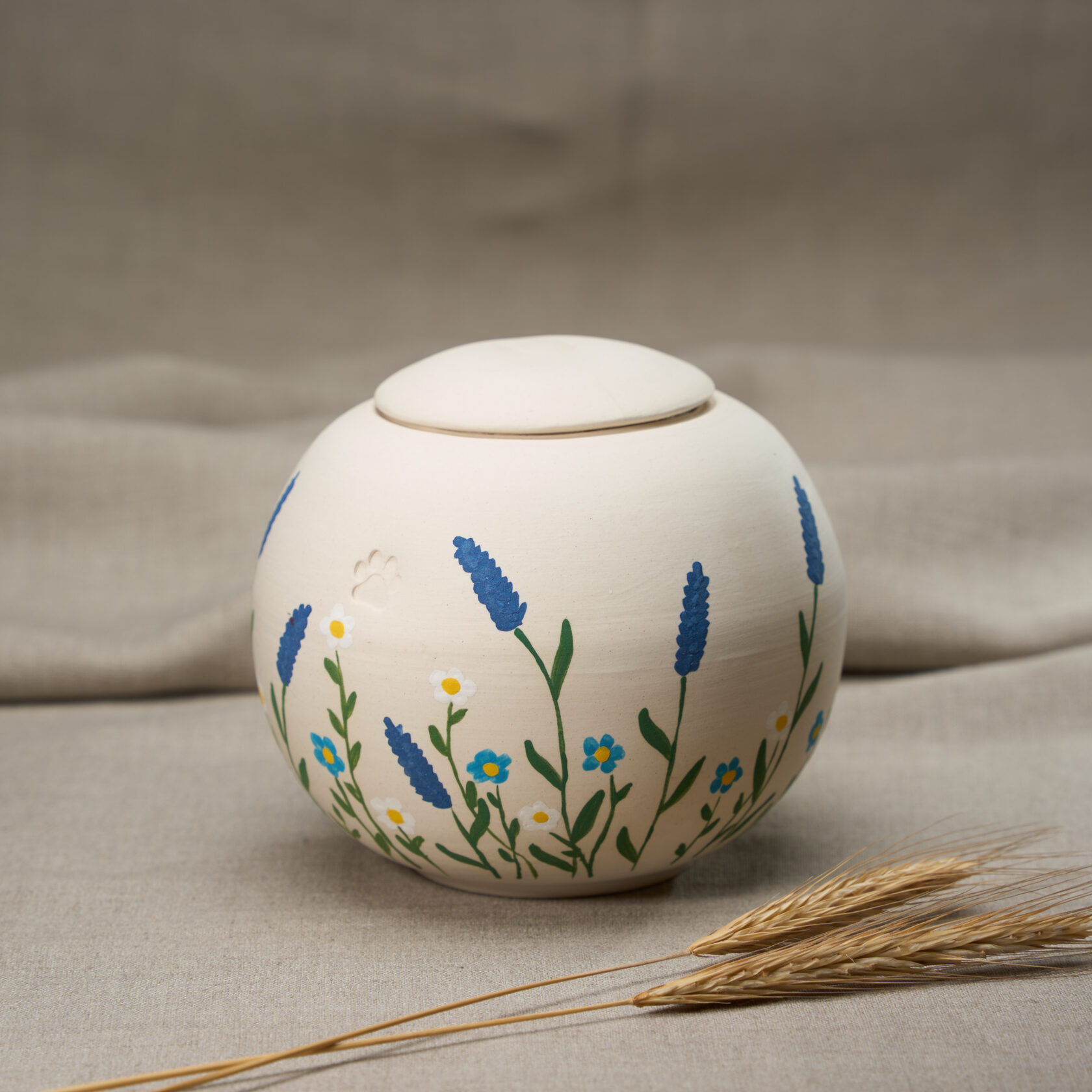 керамические урны для праха собаки на заказ