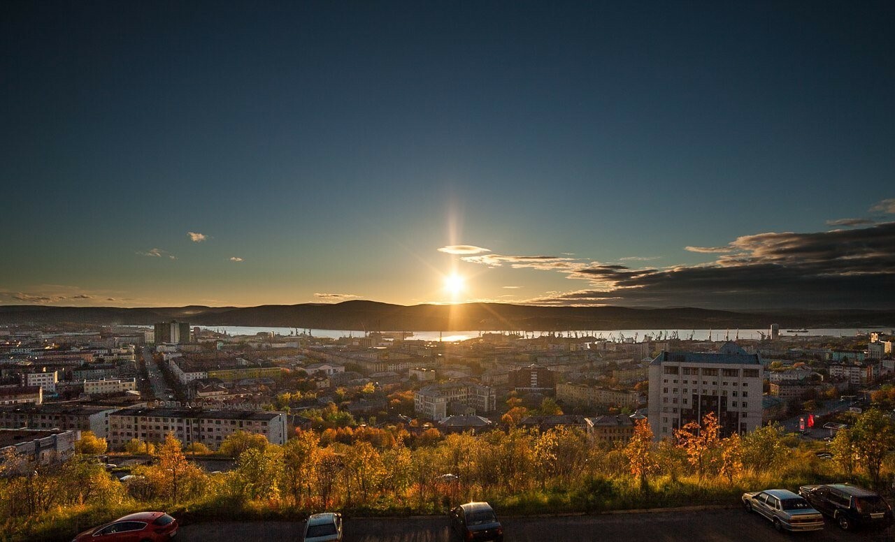 Мурманск в мае фото