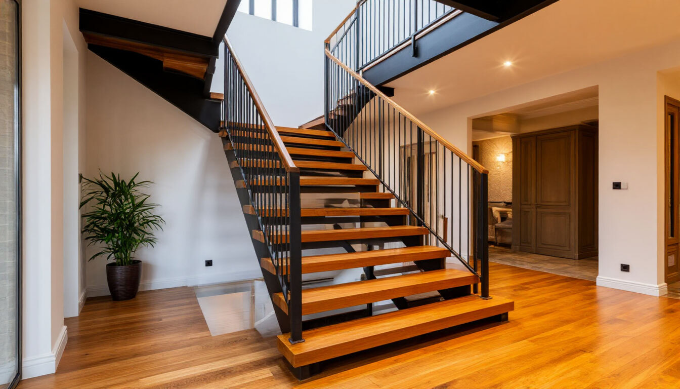 Лестница на второй этаж