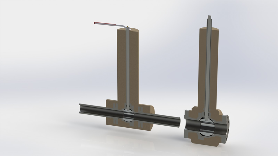 Запорная арматура в ппм изоляции