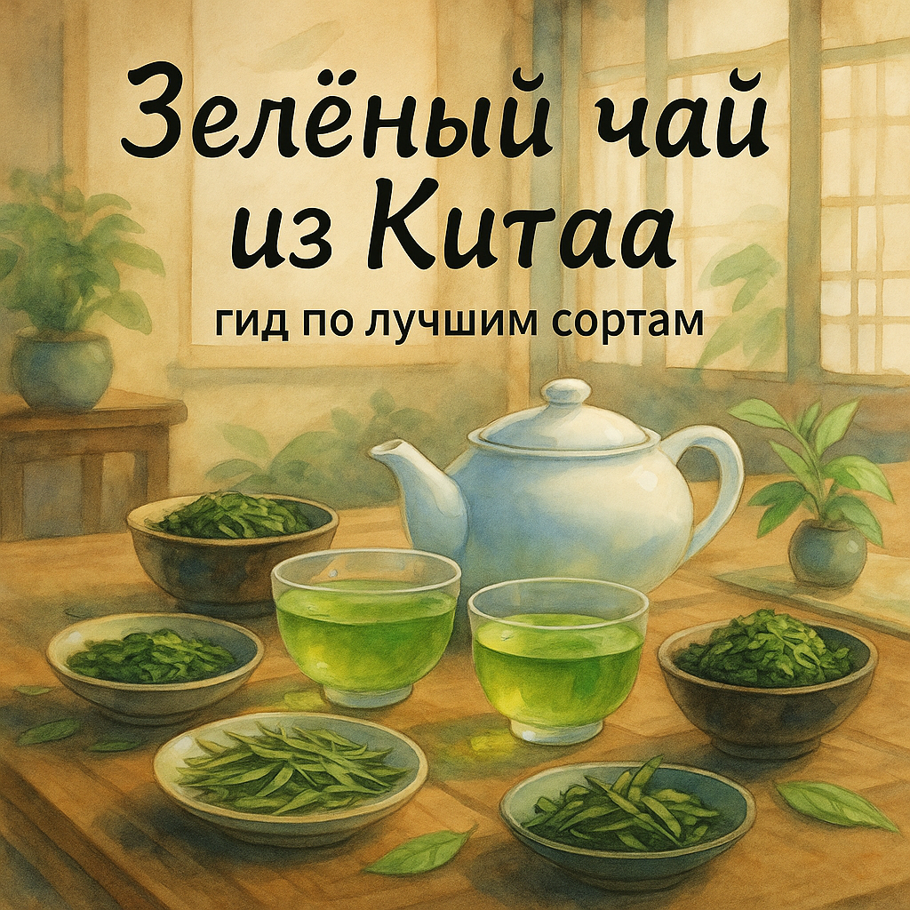 Зеленый чай из китая