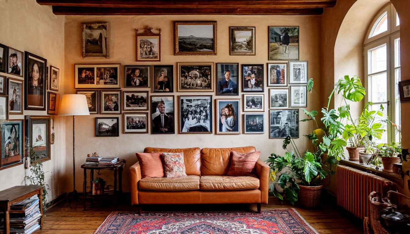 Фотогалереи на стенах