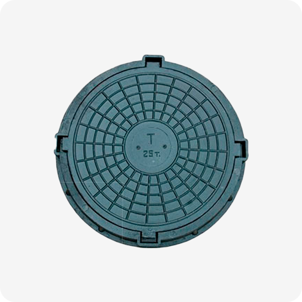 Полимерный люк типа Т (C250) (тяжелый с номинальной нагрузкой 25 тонн)