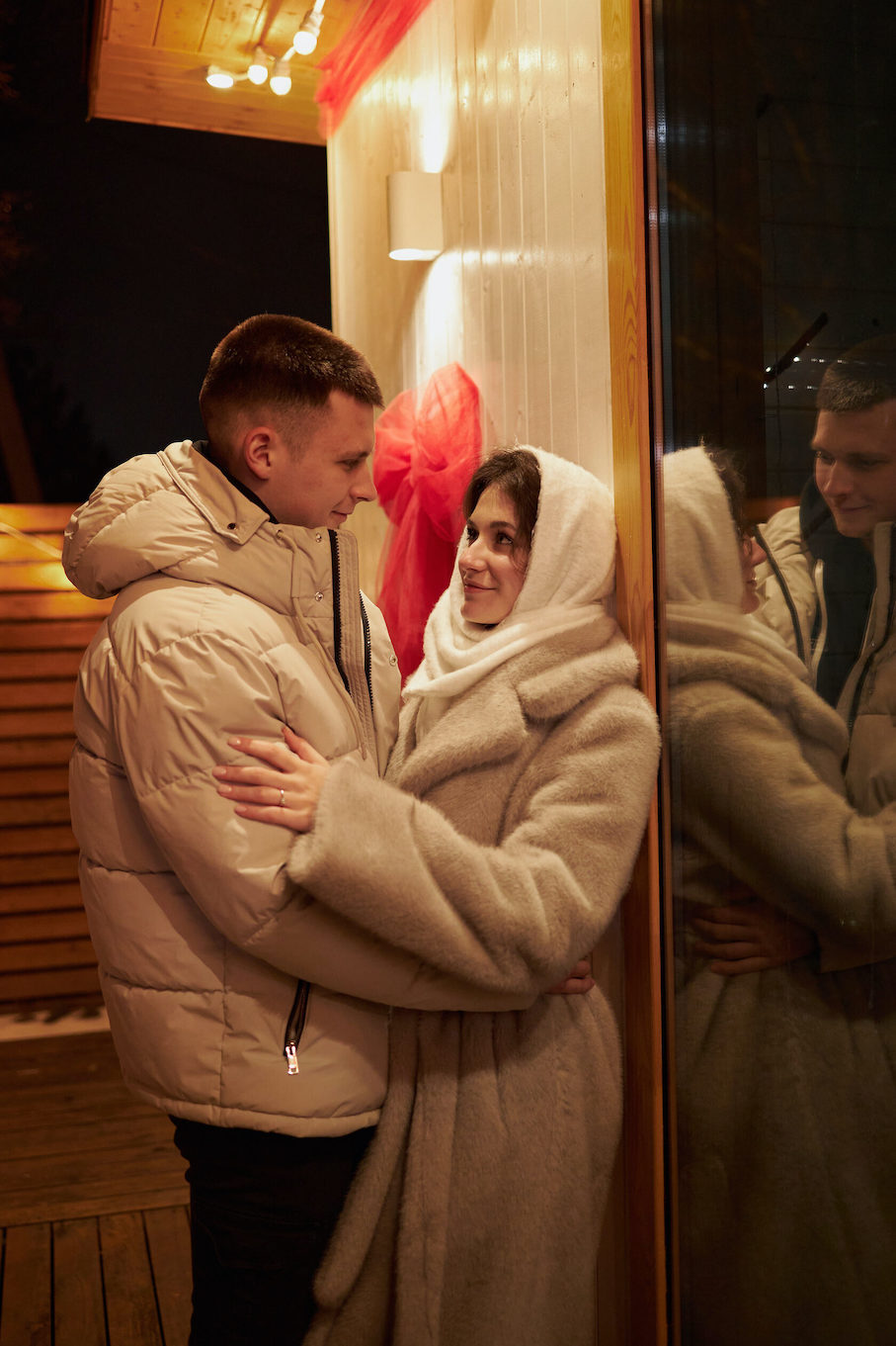 Романтический вечер за городом в домиках Aframe Happy