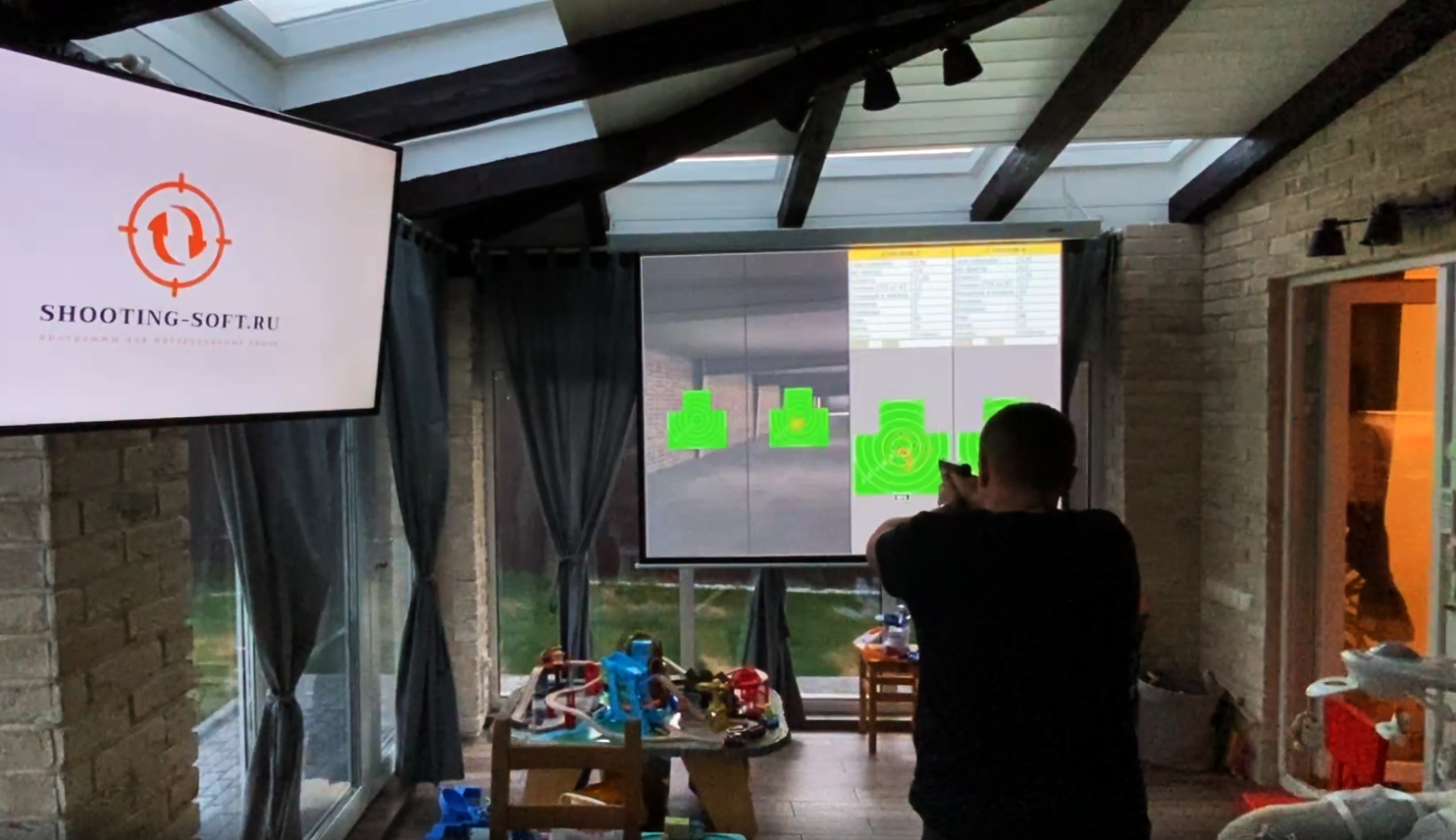 Комплекты оборудования лазерного тира