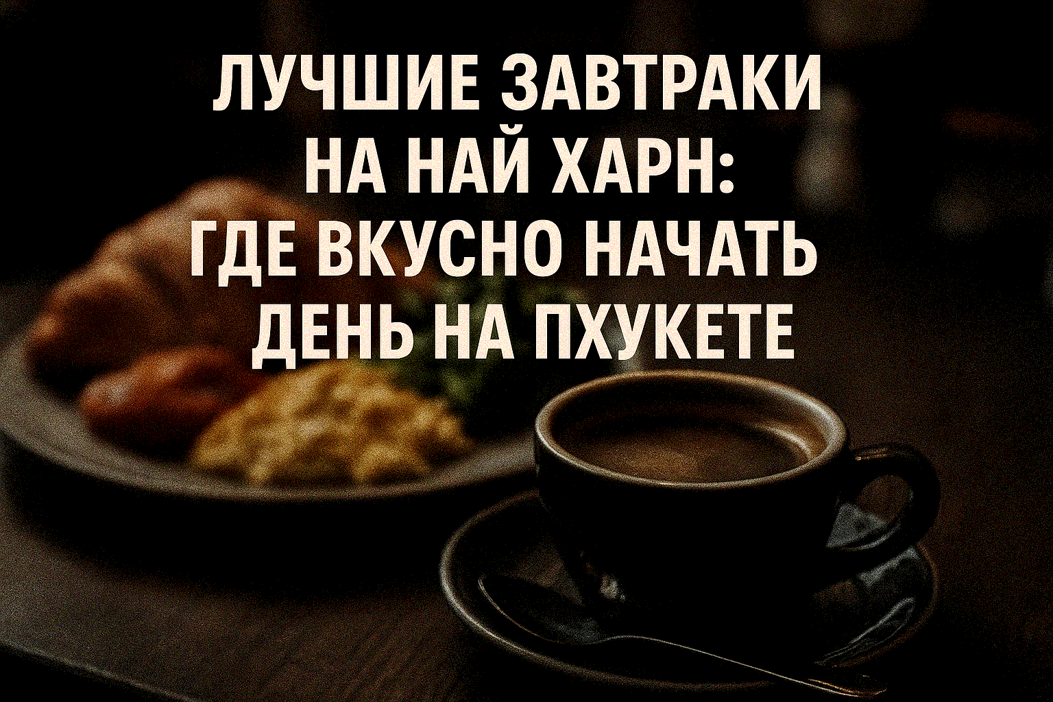 Най Харн — один из самых живописных и спокойных пляжей Пхукета, идеально подходящий для семейного отдыха или уединения. Утро на этом райском уголке лучше всего начинать с вкусного завтрака, наслаждаясь тропической атмосферой. Живя на Пхукете, я протестиро