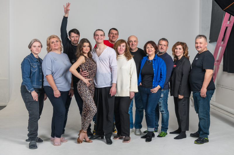 Бекстейджи с МК в стиле Румба