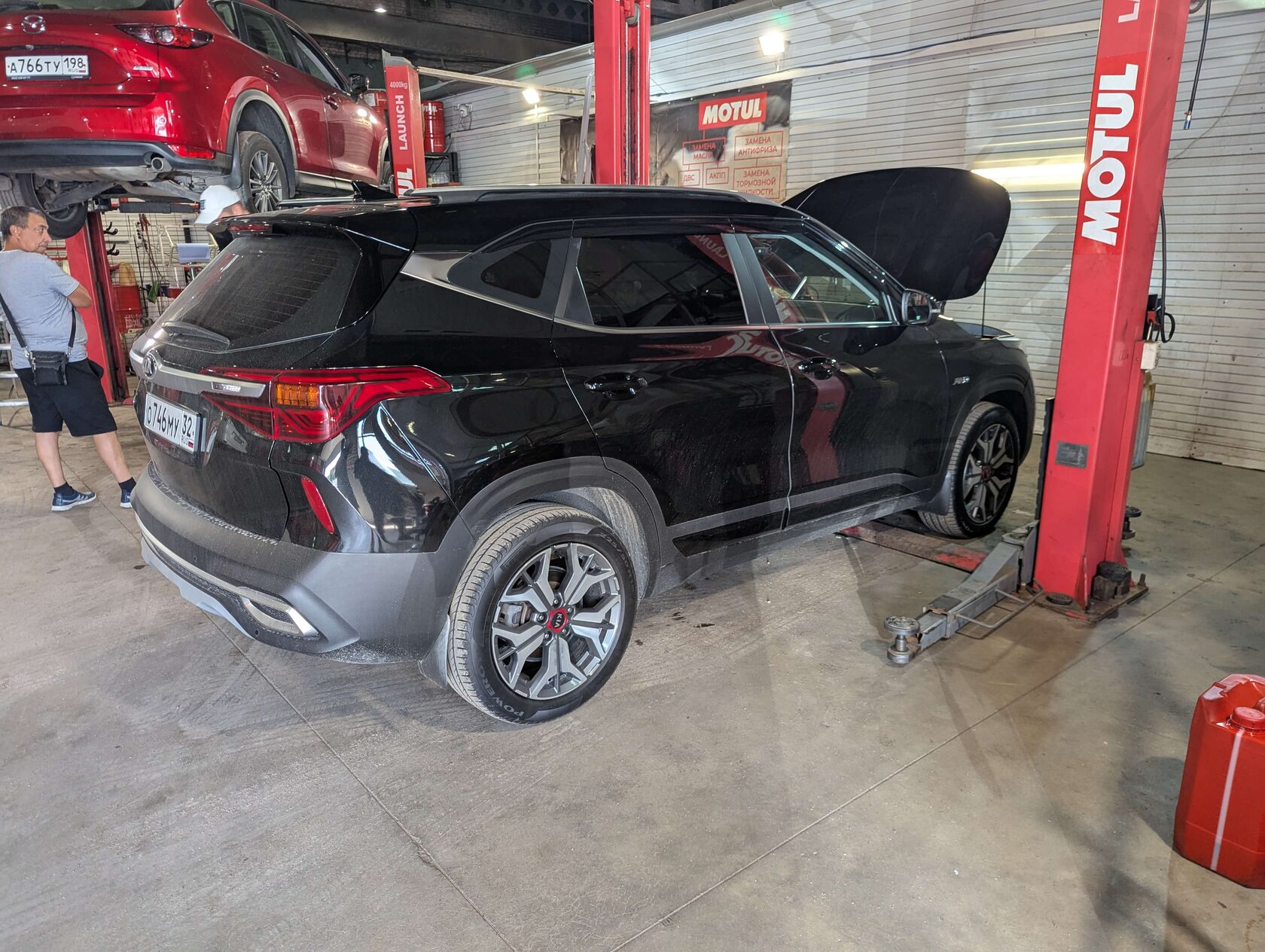 Проверка антифриза рефрактометром Kia Seltos