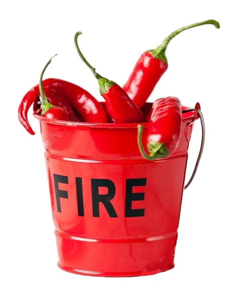 картинка перцы в ведерке
