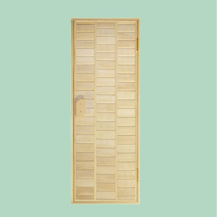 Глухая деревянная дверь