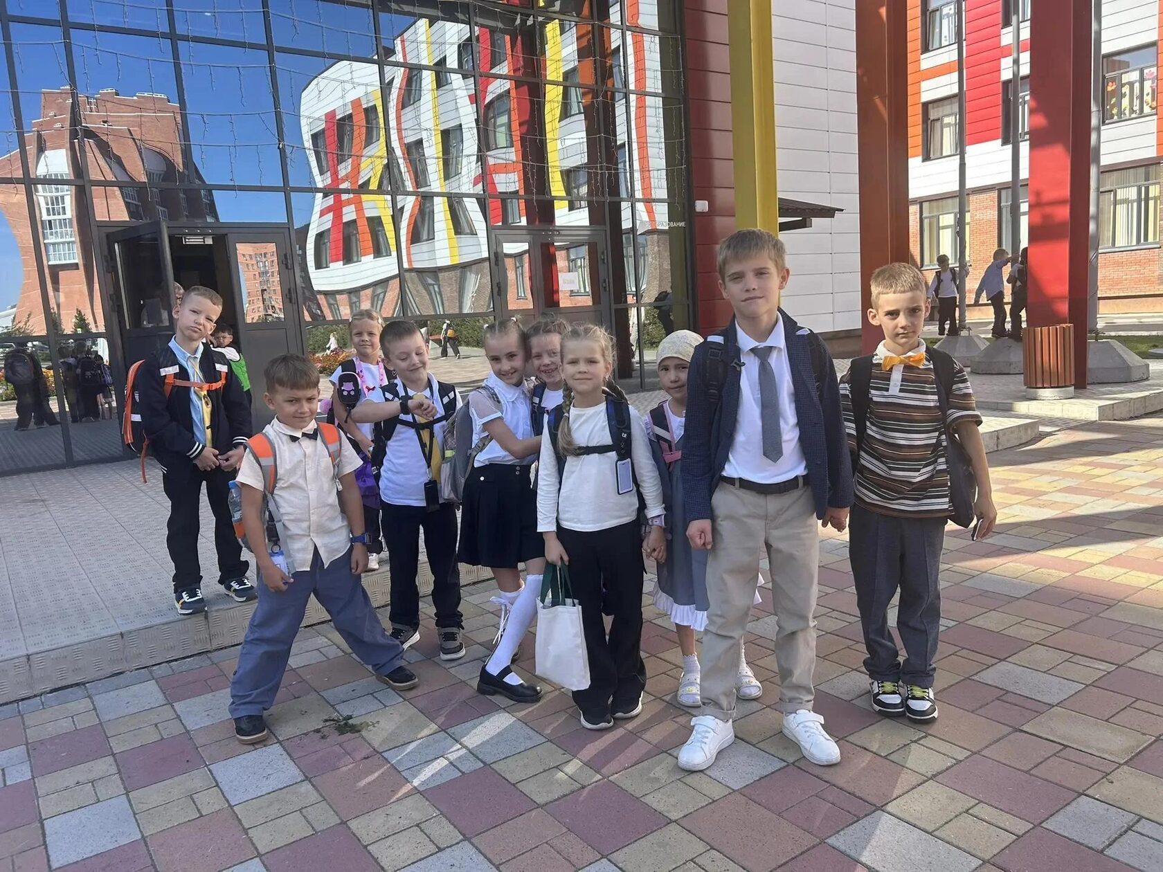 Дети центра после занятий