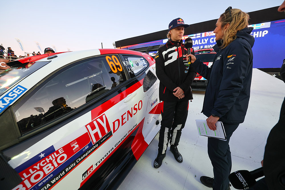 Калле Рованпера, Toyota GR Yaris Rally1 (A-6763), ралли Чили 2023/Фото: Toyota Gazoo Racing WRT