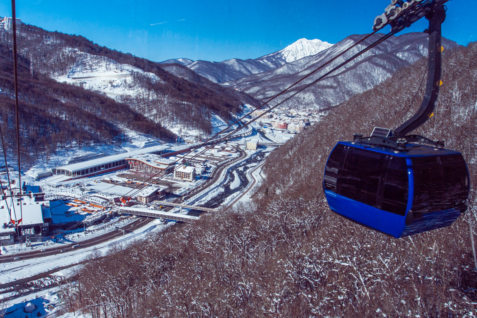 Канатная дорога Газпром Альпика