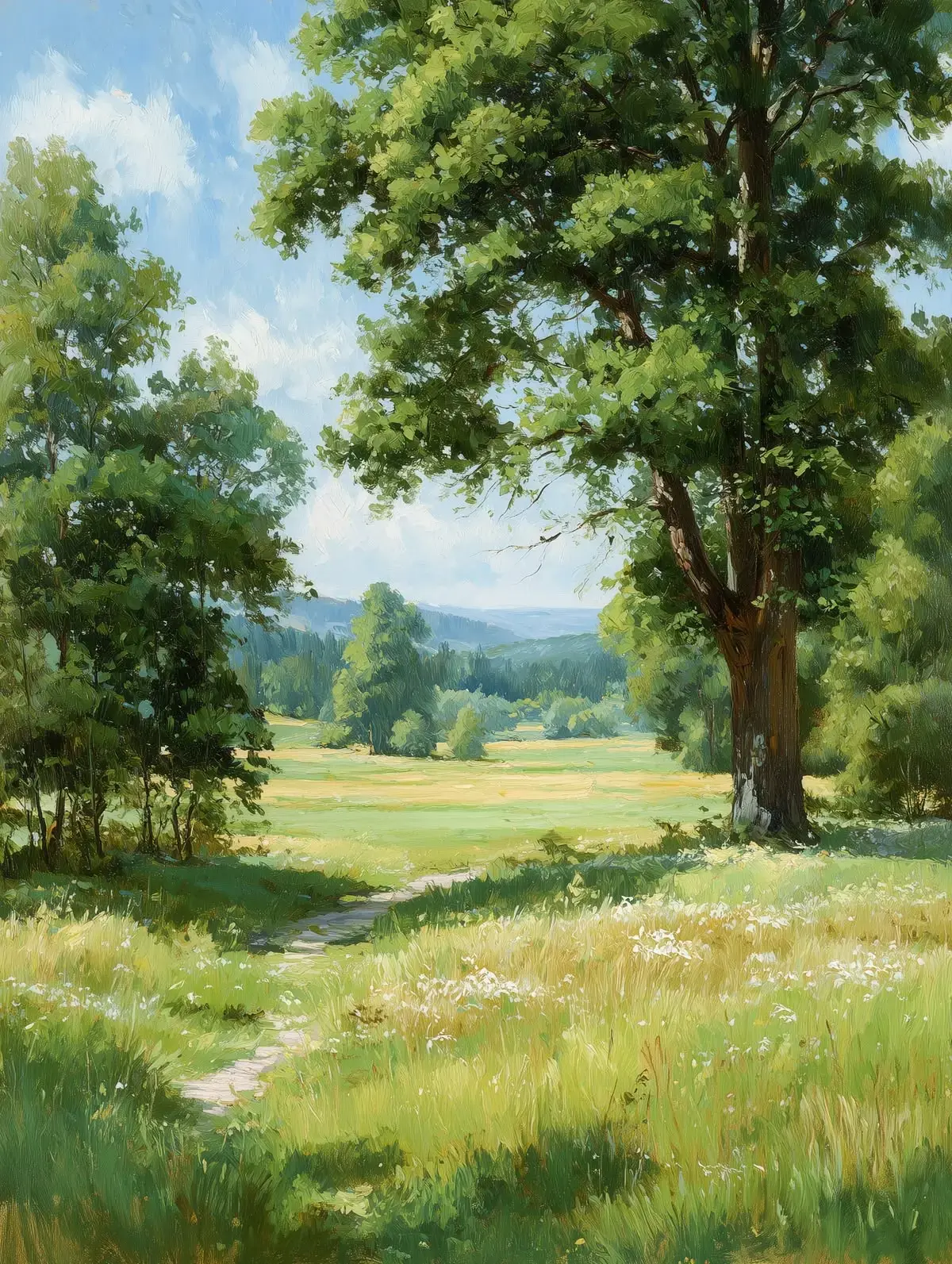 Камни, река и лес