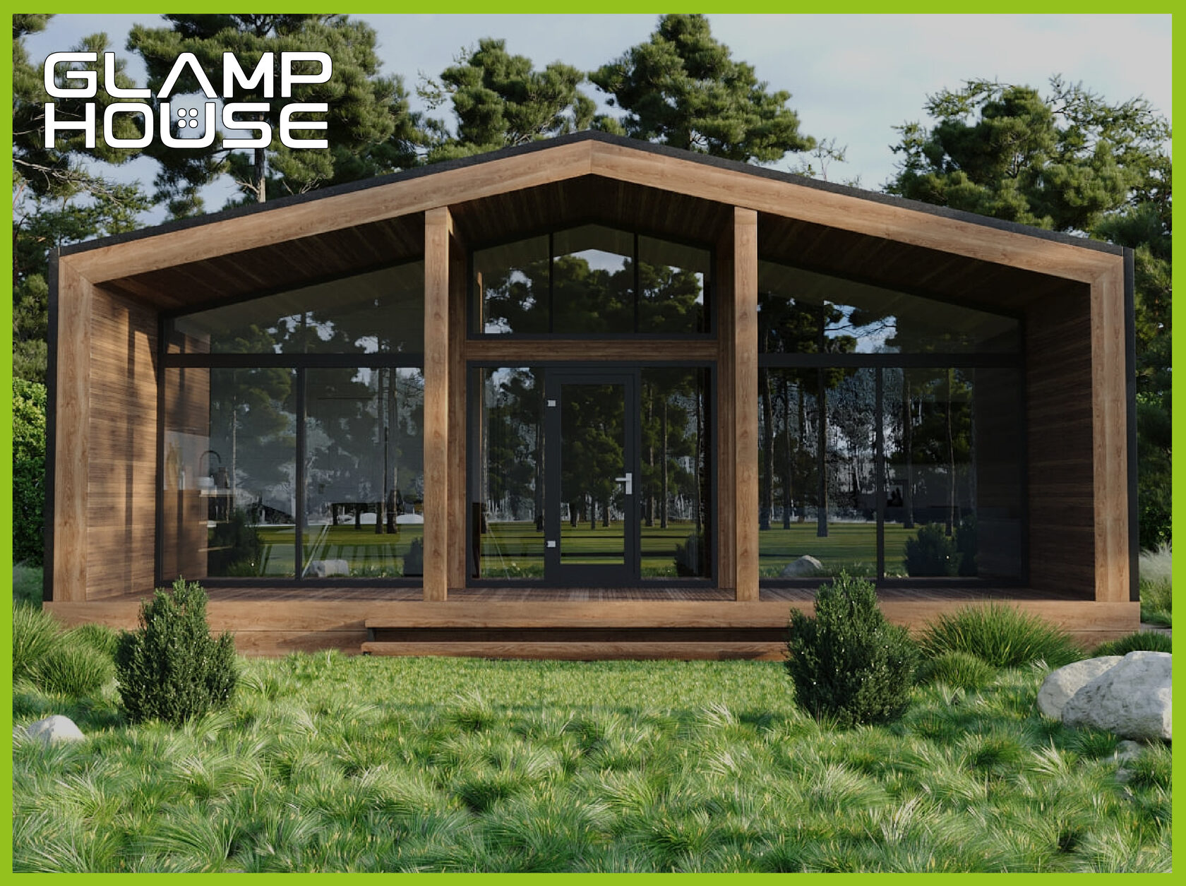 Модульные дома Glamp House