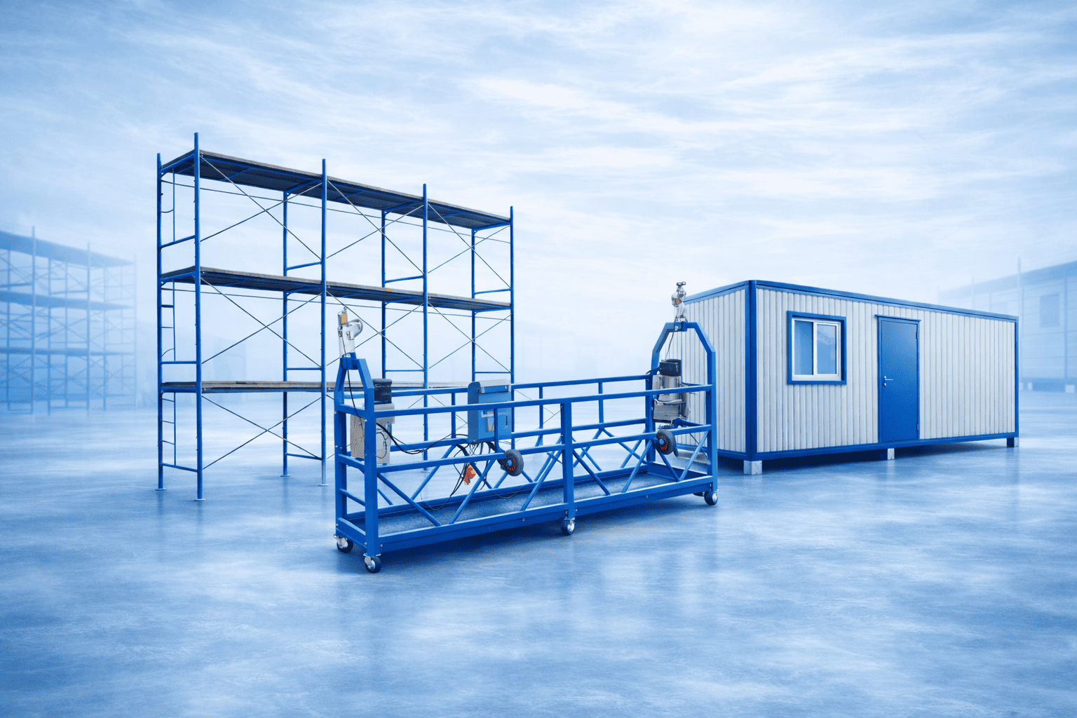 Аренда бытовок, подъёмников и лесов