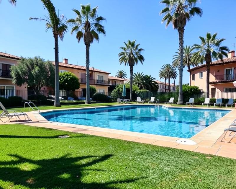 Mar y piscina
