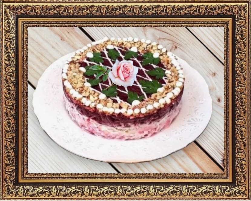 салат из свеклы и селедки