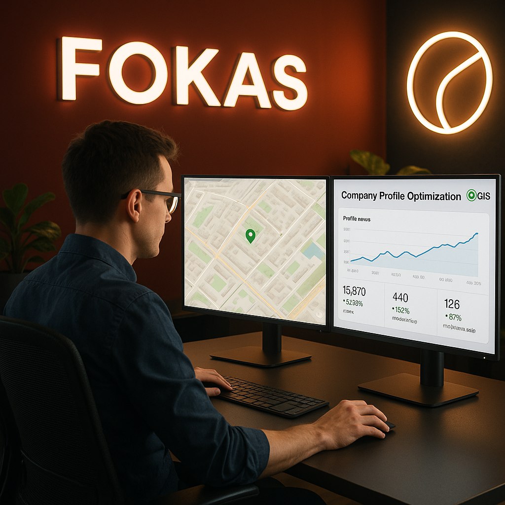 Добавление компании в 2ГИС в офисе FOKAS