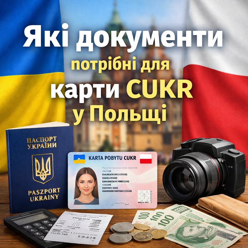 Які документи потрібні для карти CUKR у Польщі