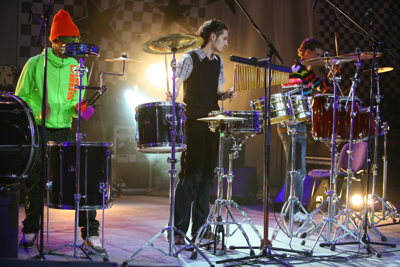 Барабанное шоу - Potapoff Show, на мероприятии ПБП Призван быть первым 2007