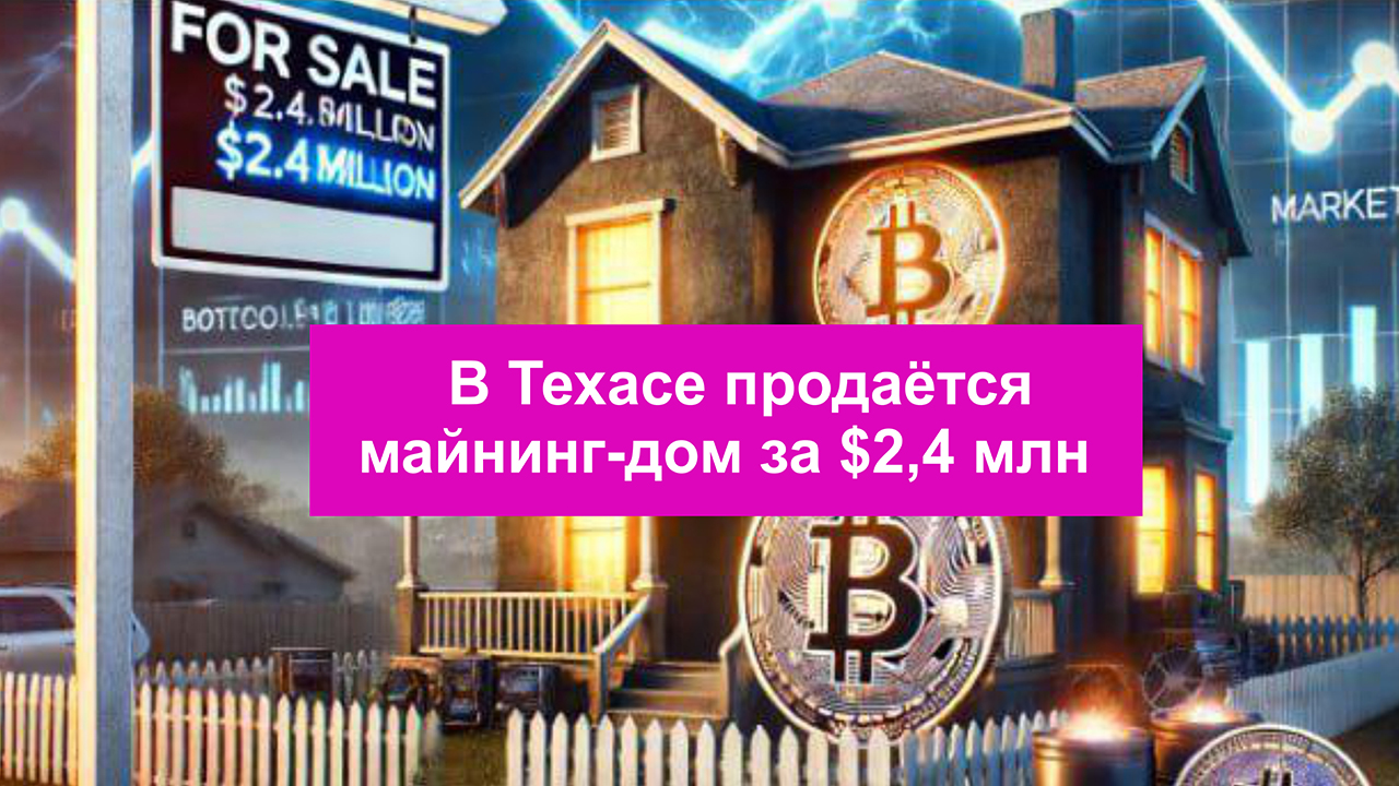 В Техасе за $2,4 млн продают «майнинг-дом»