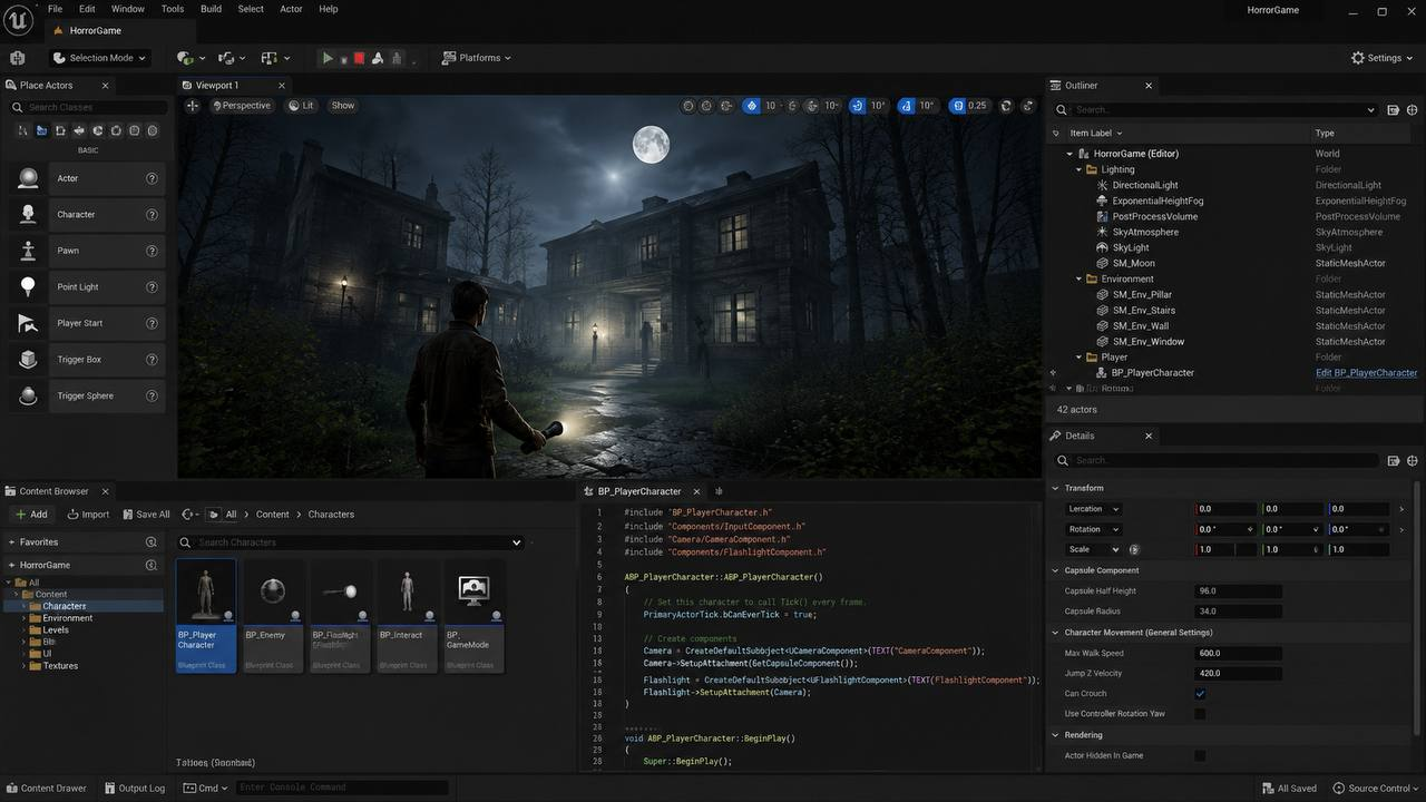 Проект в Unreal Engine