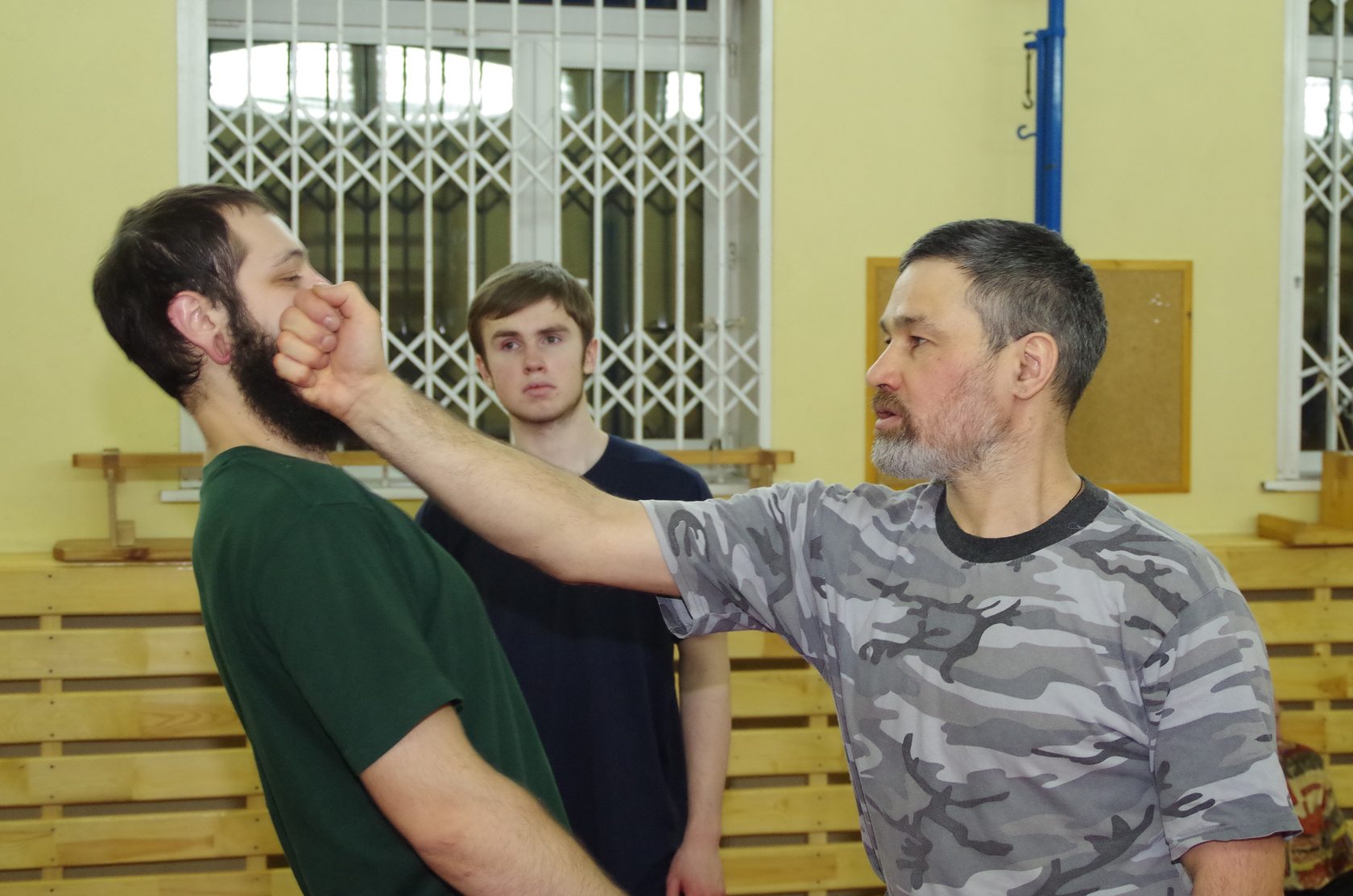 Тренировка в секции «Серафим»