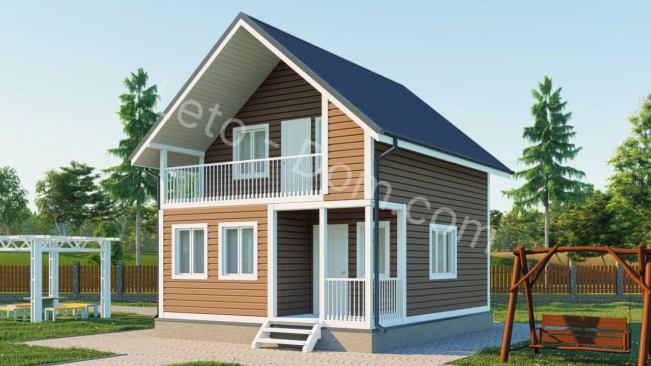 дом из бруса