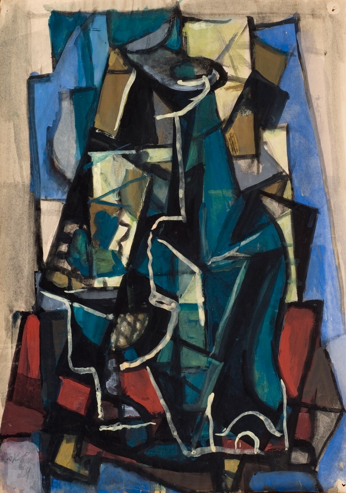 Кубистическая композиция. 1930