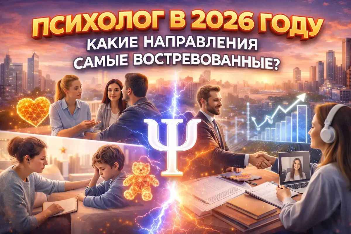 Психолог в 2026 году
