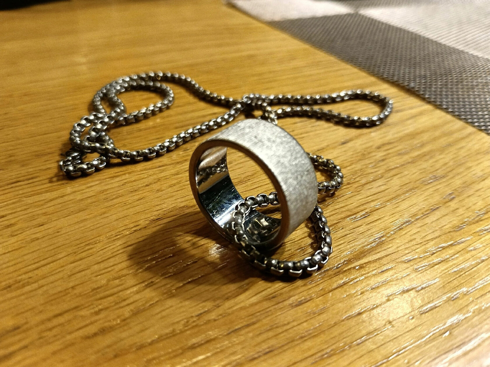 Титановое кольцо 