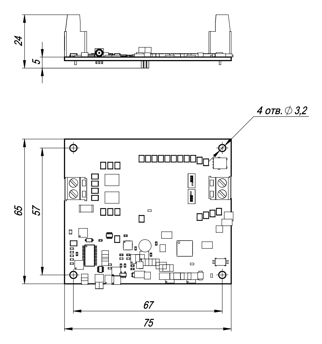 Пиковый детектор - электроника для лазеров Polarus