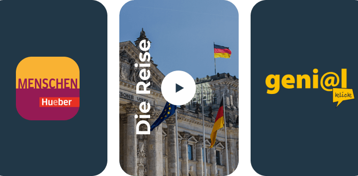 Программа обучения в студии Common Talk основана на учебных пособиях Menschen, Planet, Genial Klick, Schritte