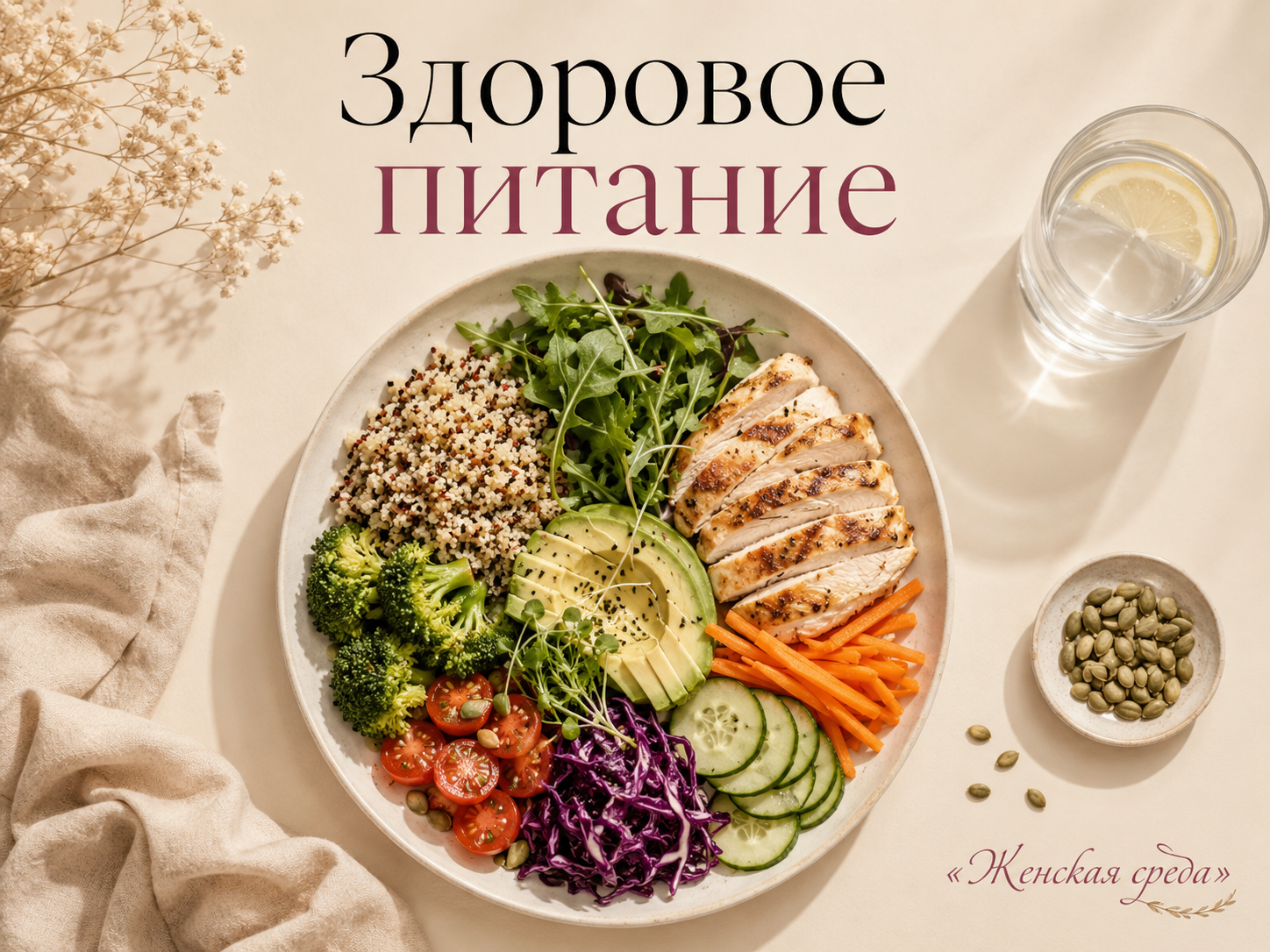 Тарелка здорового питания