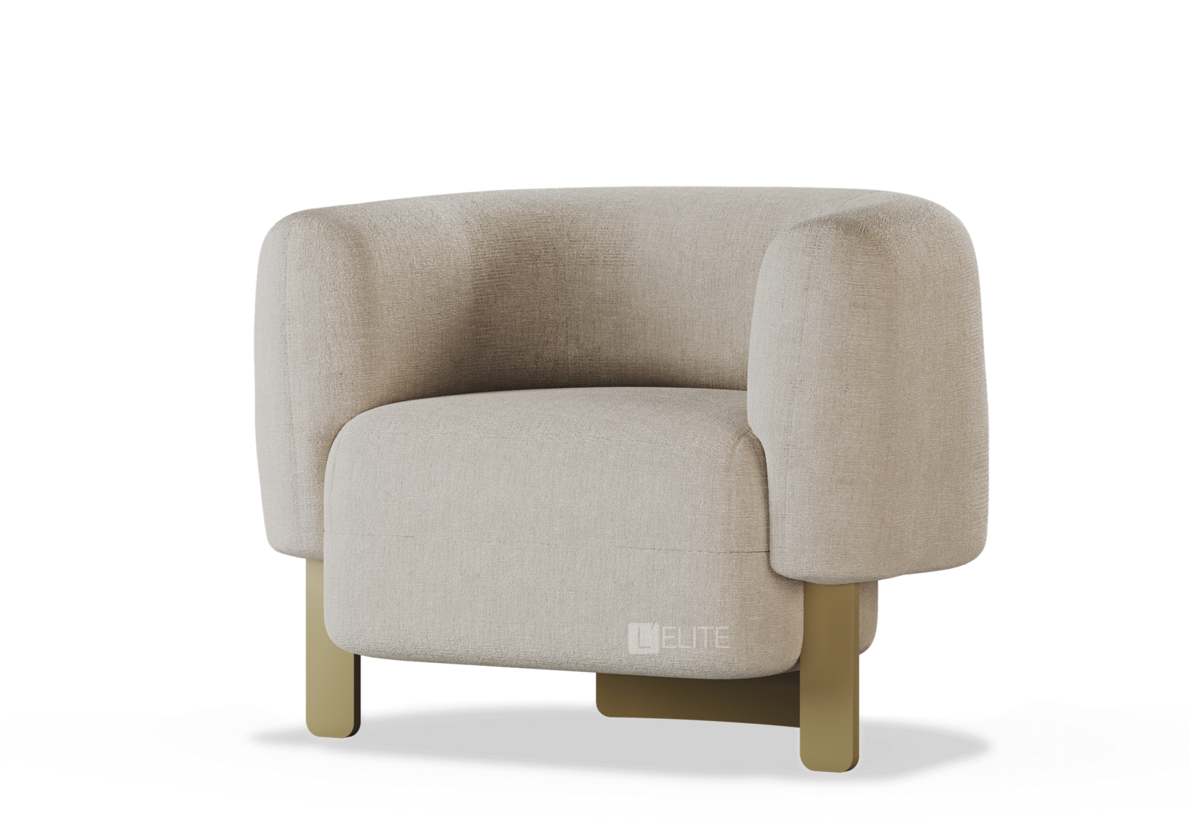 Кресло L'Elite Пломбир A Изысканные текстуры