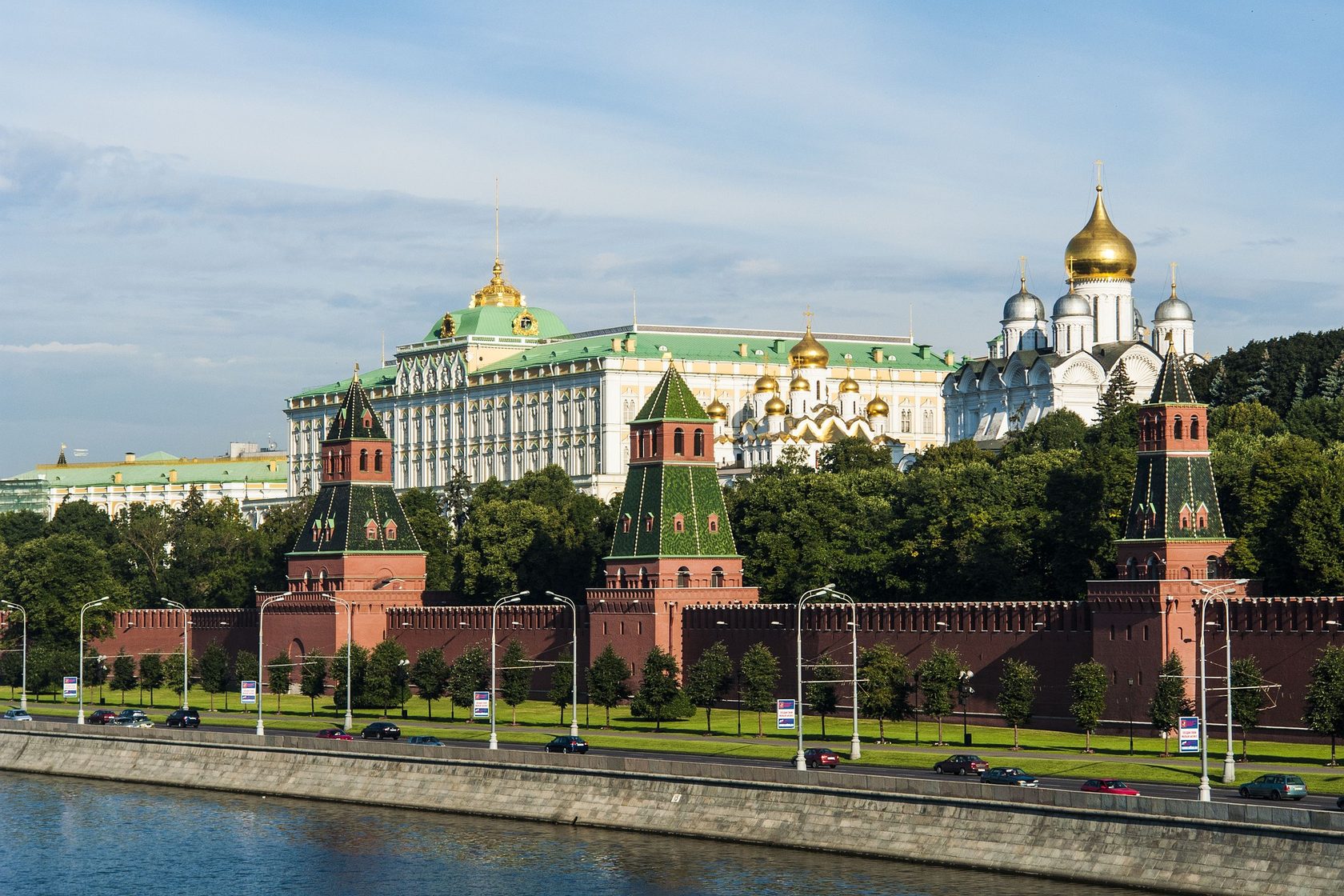 Виды Кремля в Москве